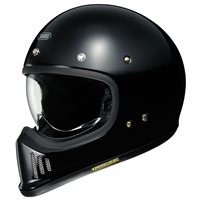 Shoei Ex-Zero Motorcycle Helmet (Black)