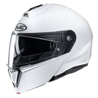 HJC I90 Flip Front Motorcycle Helmet (Pearl White)