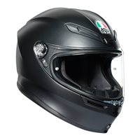 AGV K6 Matt Black Motorcycle Helmet