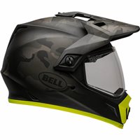 Bell MX-9 Adventure Mips Stealth Helmet (Matte Black Camo/Hi Viz)