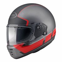 Arai Rapide Speedblock Helmet (Matt Black/Red) 