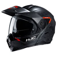 HJC C80 Bult Flip Front Motorcycle Helmet (Orange)