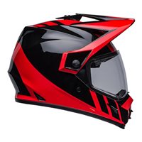 Bell MX-9 Adventure Mips Stealth Helmet (Dash Black/Red)