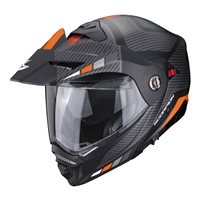 Scorpion Exo ADX 2 Camino Flip Front Helmet (Matt Black/Orange)