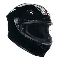 AGV K6-S Motorcycle Helmet (Black)