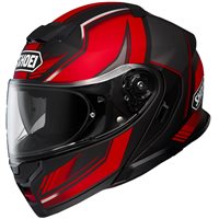 Shoei Neotec 3 Grasp TC1 Flip Front Helmet (Matt Black|Red)