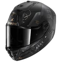 Shark Spartan RS Carbon Helmet Xbot (Black/Anthracite/Gold)