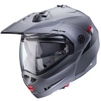Caberg Tourmax X Flip Front Helmet (Matt Gunmetal Grey)