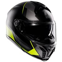 AGV Tour Modular Perception Flip Front Helmet (Matt Black|Grey)