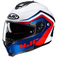 HJC C91N Nepos Flip Front Helmet (White|Blue|Red)
