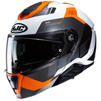 HJC I91 Carst Flip Front Helmet (Orange)