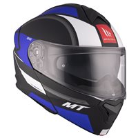 MT Genesis SV Cave Flip Front Helmet (Matt Black|Blue)