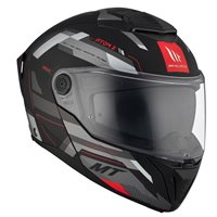 MT Atom 2 Bast D5 Flip Front  Helmet (Black|Grey)