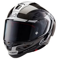 Alpinestars Supertech R10 Element Helmet (Black Carbon|Silver)