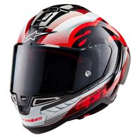 Alpinestars Supertech R10 Team Helmet (Carbon|Red|White)