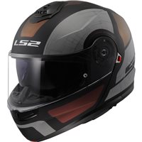 LS2 FF908 Strobe 2 Orion Flip Front Helmet (Matt Black|Purple)