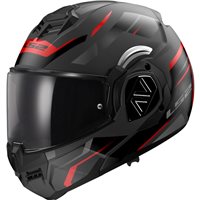 LS2 FF906 Advant Kuka Flip Front Helmet (Matt Black|Red)
